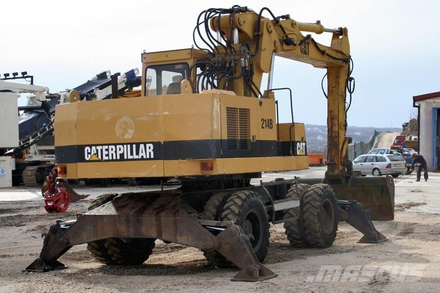 CAT 214B Bageri točkaši