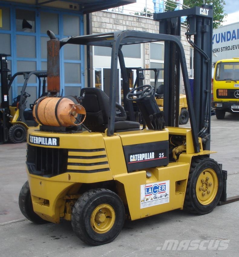 CAT GP25-2 Περονοφόρα ανυψωτικά κλαρκ με φυσικό αέριο LPG