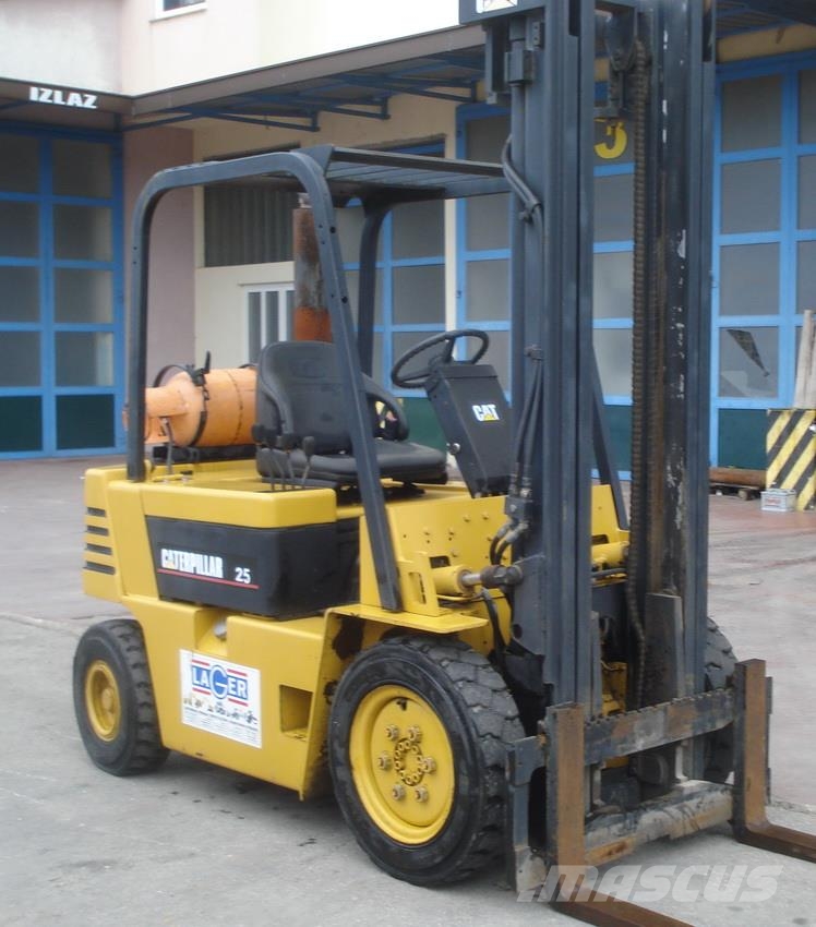 CAT GP25-2 Περονοφόρα ανυψωτικά κλαρκ με φυσικό αέριο LPG