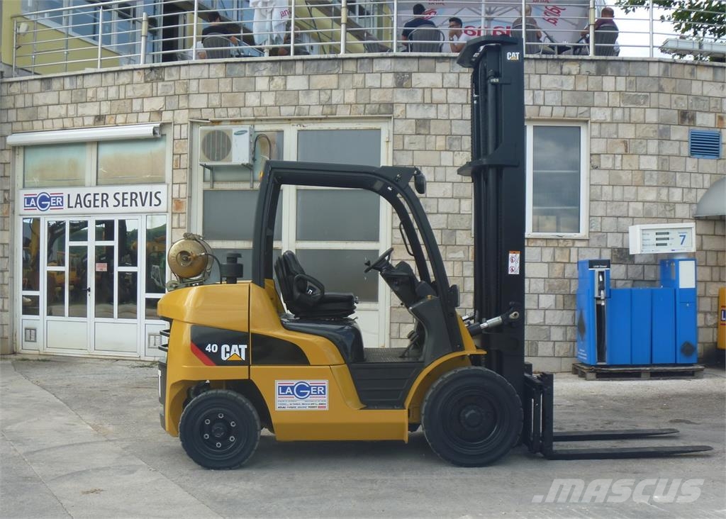 CAT GP40N LPG heftrucks