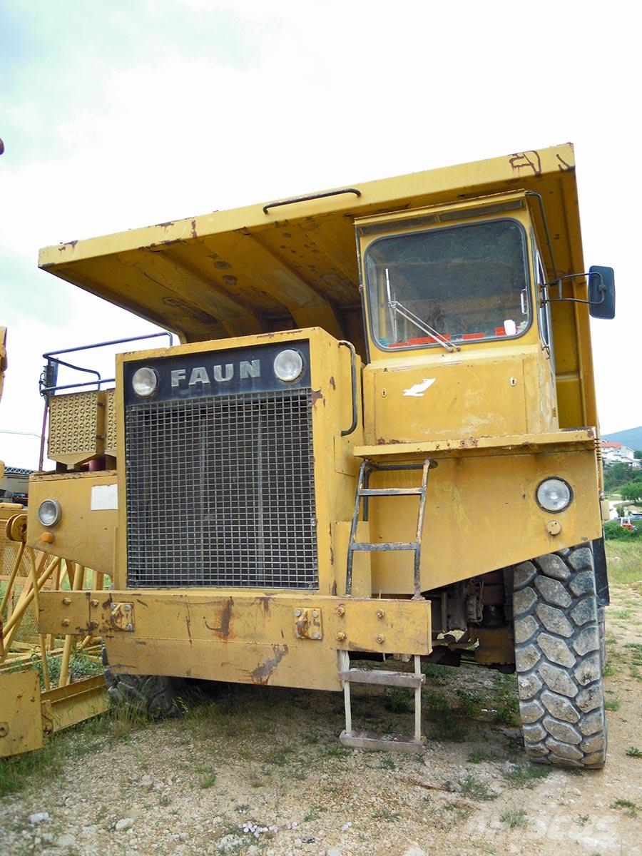 Faun K55 عربات نقل قلابة للمواقع