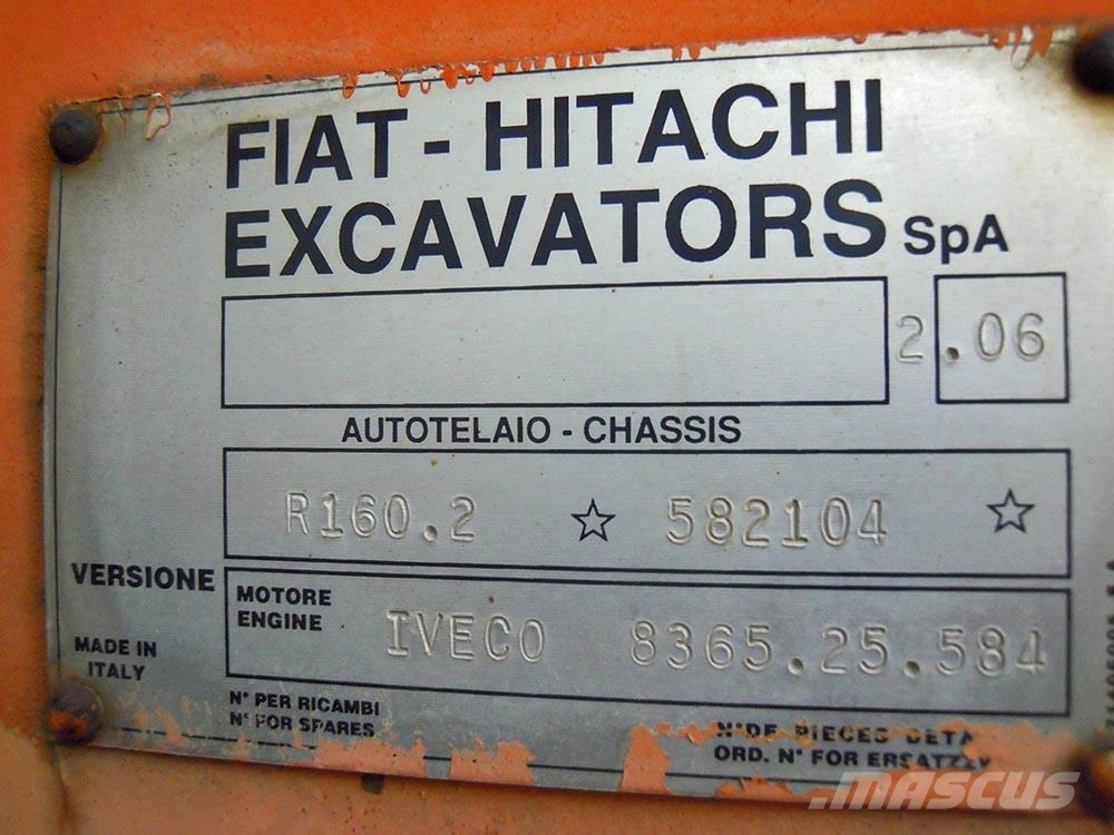 Fiat-Hitachi FR 160.2 Wielladers