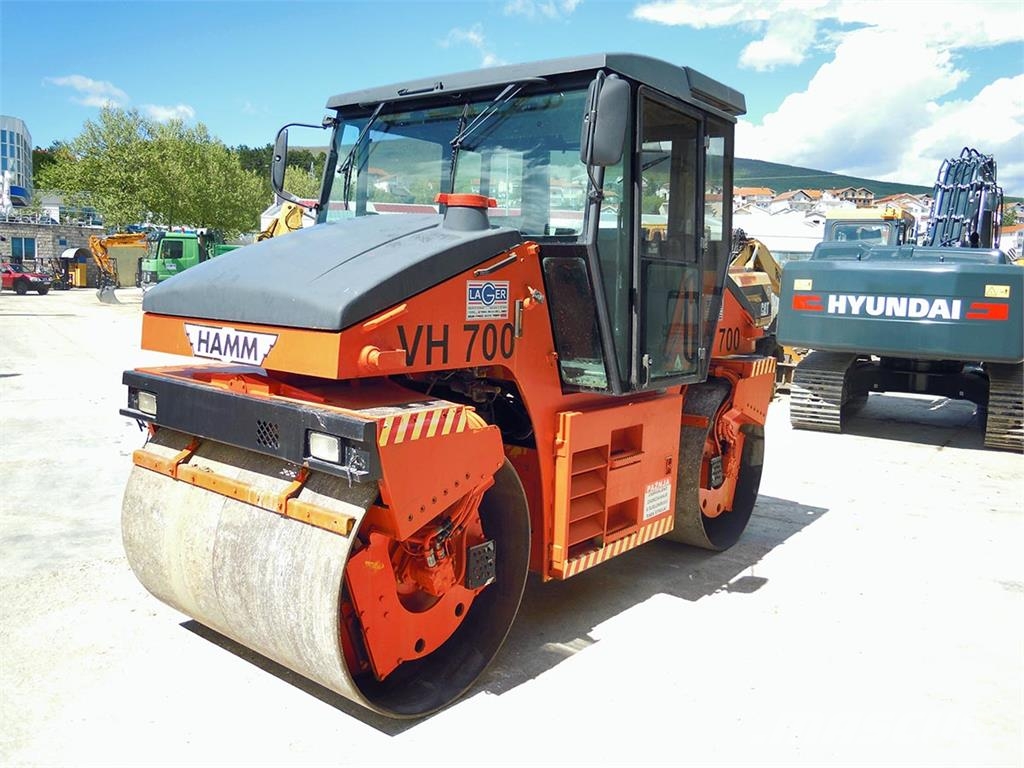 Hamm VH700 A Rolos compactadores de tambor duplo