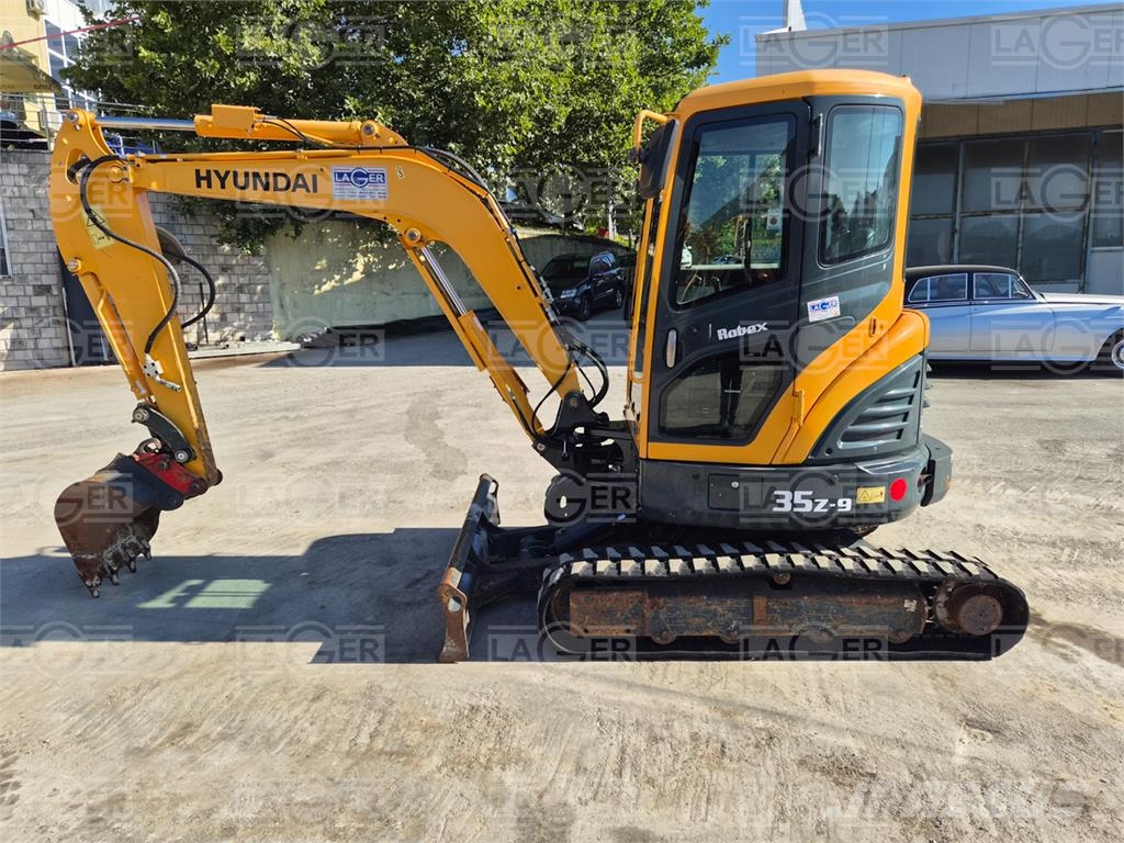 Hyundai 35Z-9 Miniescavadeiras < 7t (Mini escavadeiras)
