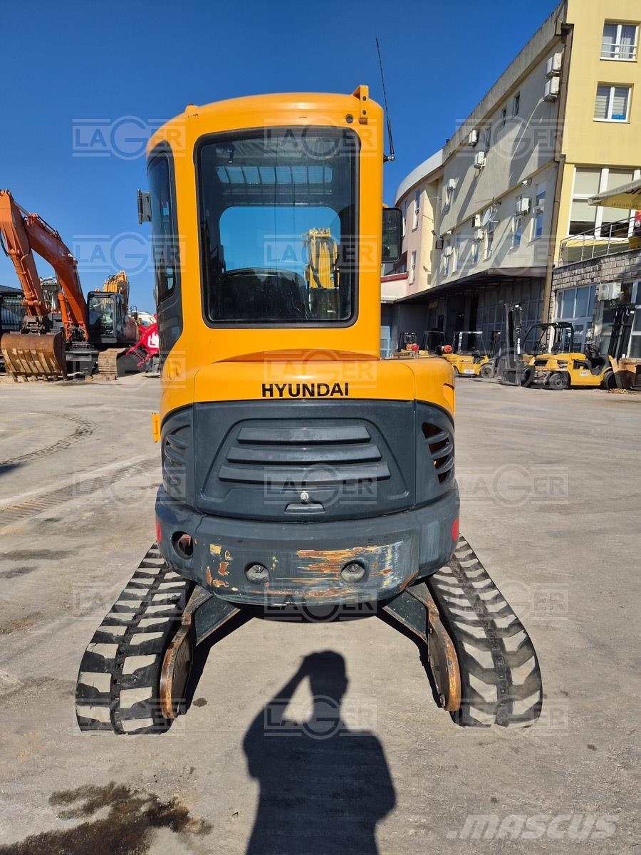 Hyundai 35Z-9 Miniescavadeiras < 7t (Mini escavadeiras)