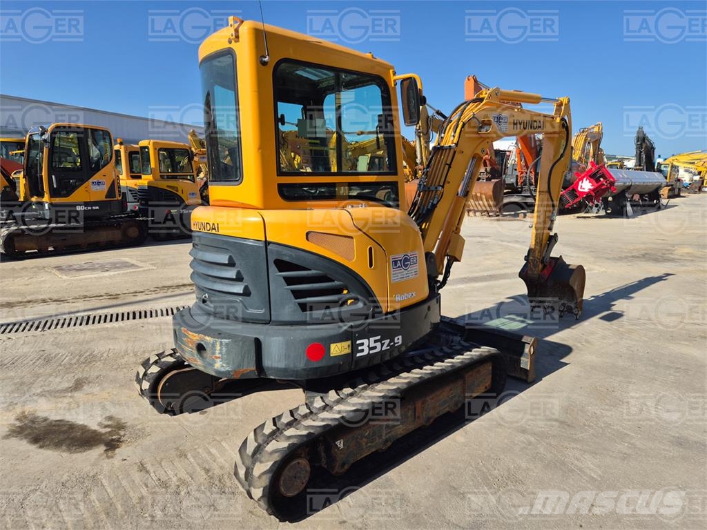 Hyundai 35Z-9 Miniescavadeiras < 7t (Mini escavadeiras)