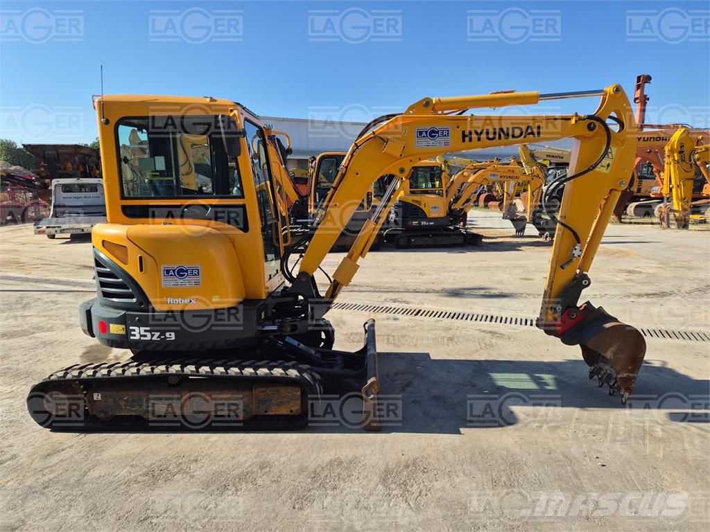 Hyundai 35Z-9 Miniescavadeiras < 7t (Mini escavadeiras)