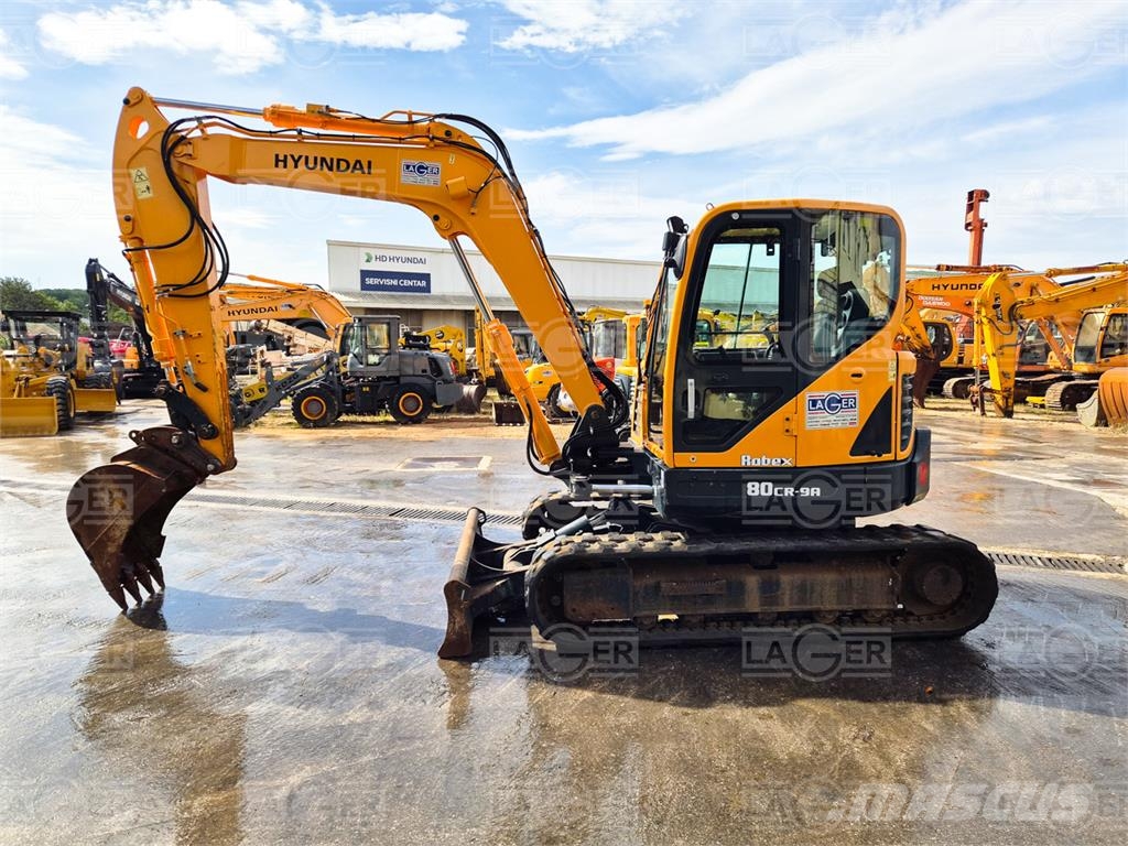 Hyundai 80CR-9A Minigravere <7t