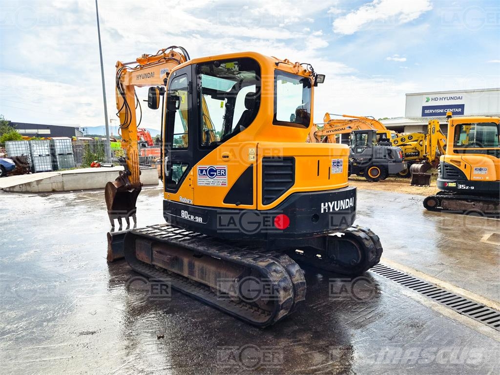 Hyundai 80CR-9A Minigravere <7t