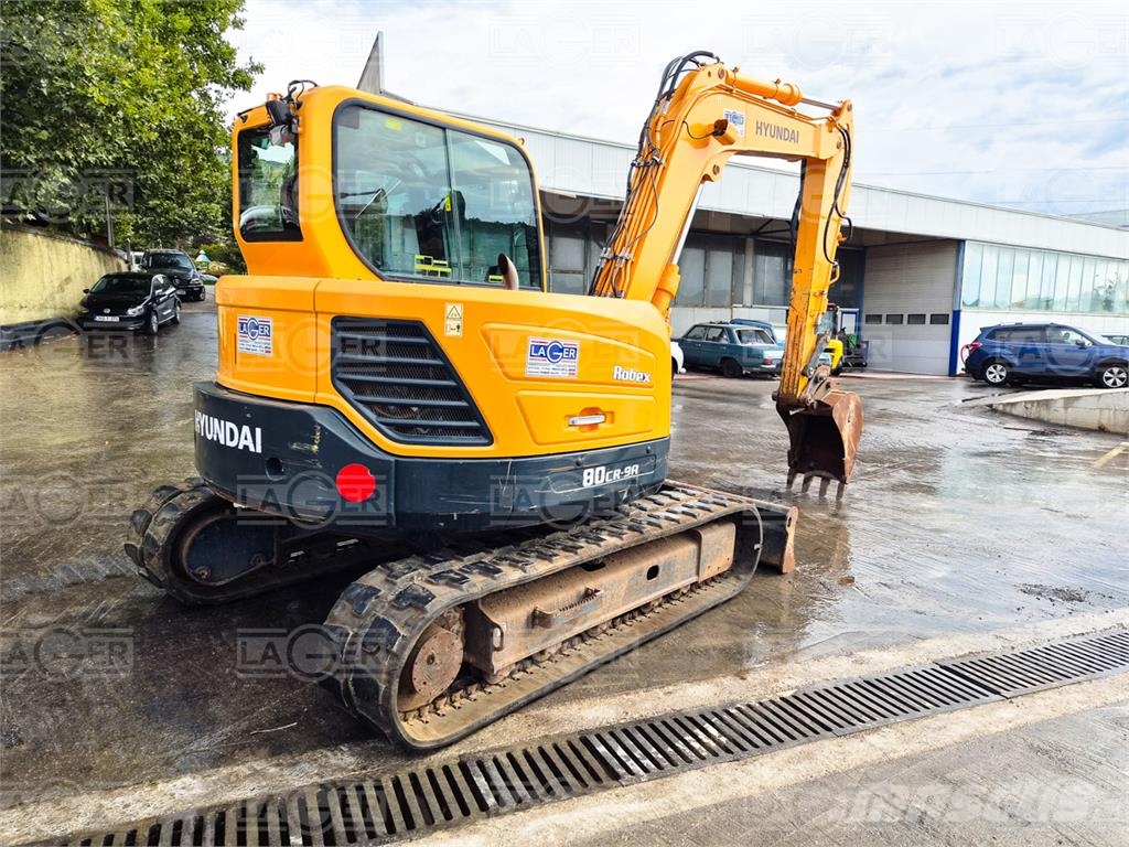 Hyundai 80CR-9A Minigravere <7t