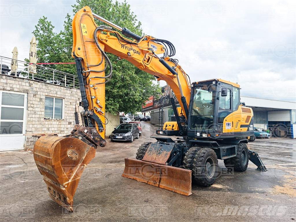 Hyundai HW140 Excavadoras de ruedas