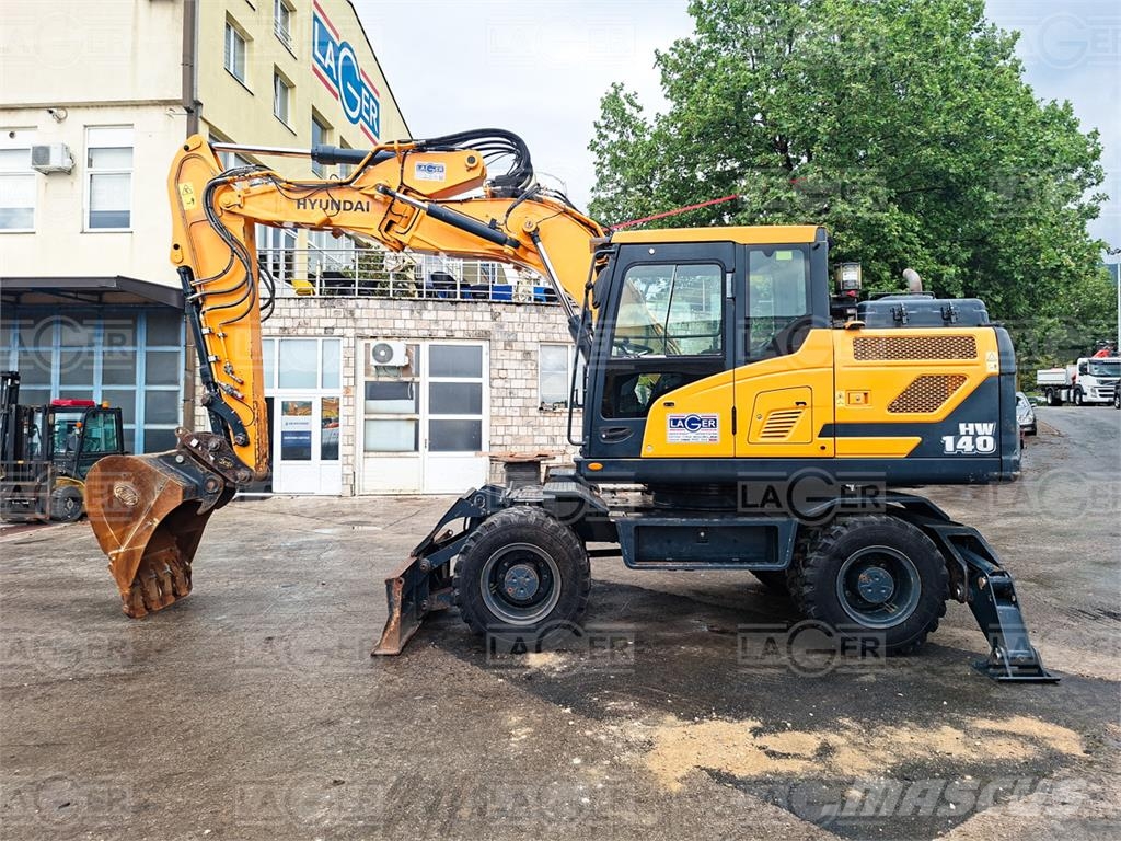 Hyundai HW140 Excavadoras de ruedas