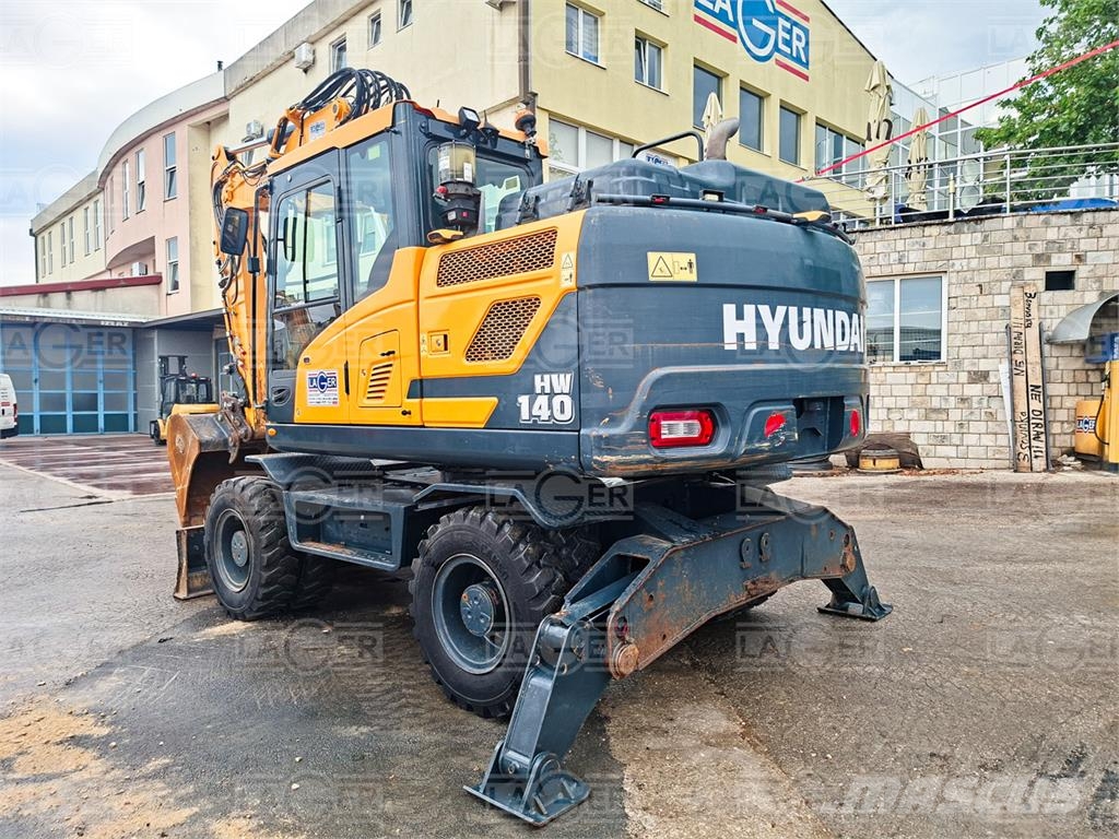 Hyundai HW140 Excavadoras de ruedas
