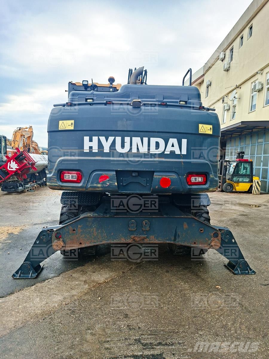 Hyundai HW140 Excavadoras de ruedas