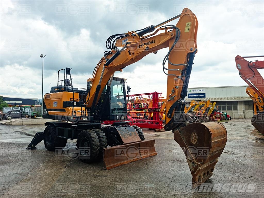 Hyundai HW140 Excavadoras de ruedas