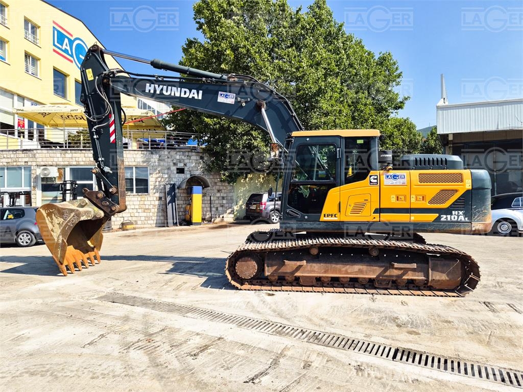 Hyundai HX210AL Rupsgraafmachines