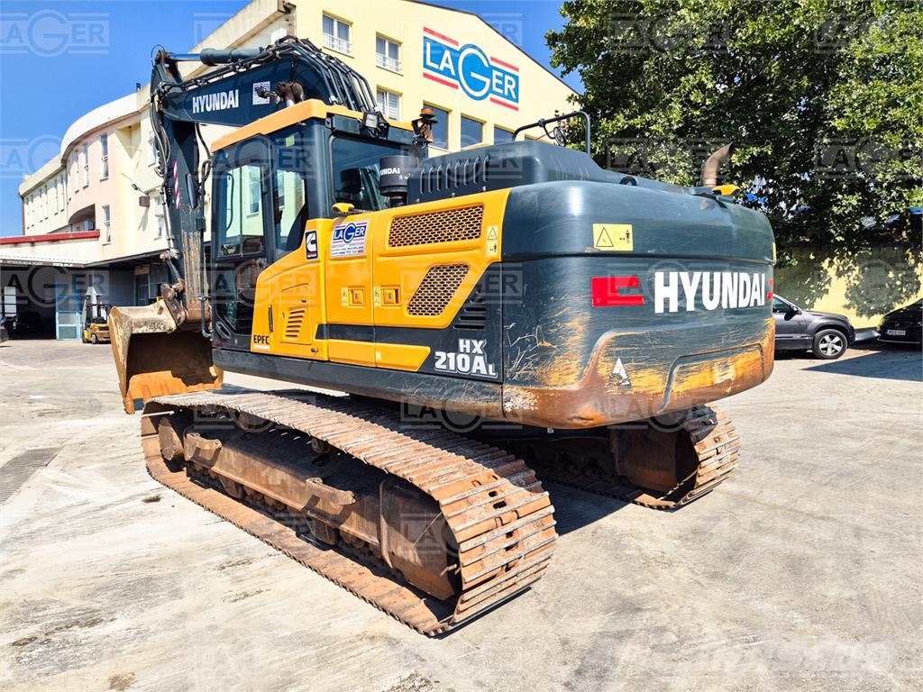 Hyundai HX210AL Rupsgraafmachines