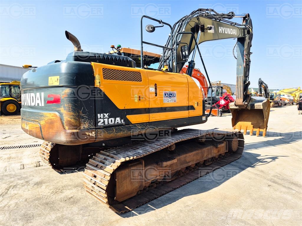 Hyundai HX210AL Rupsgraafmachines