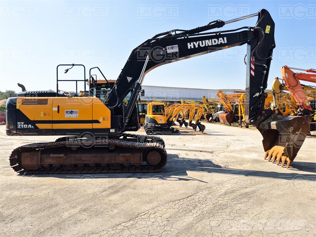 Hyundai HX210AL Rupsgraafmachines