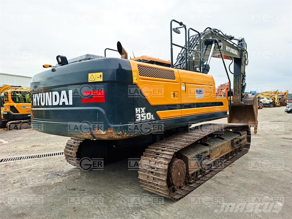 Hyundai HX350L Roomikekskavaatorid