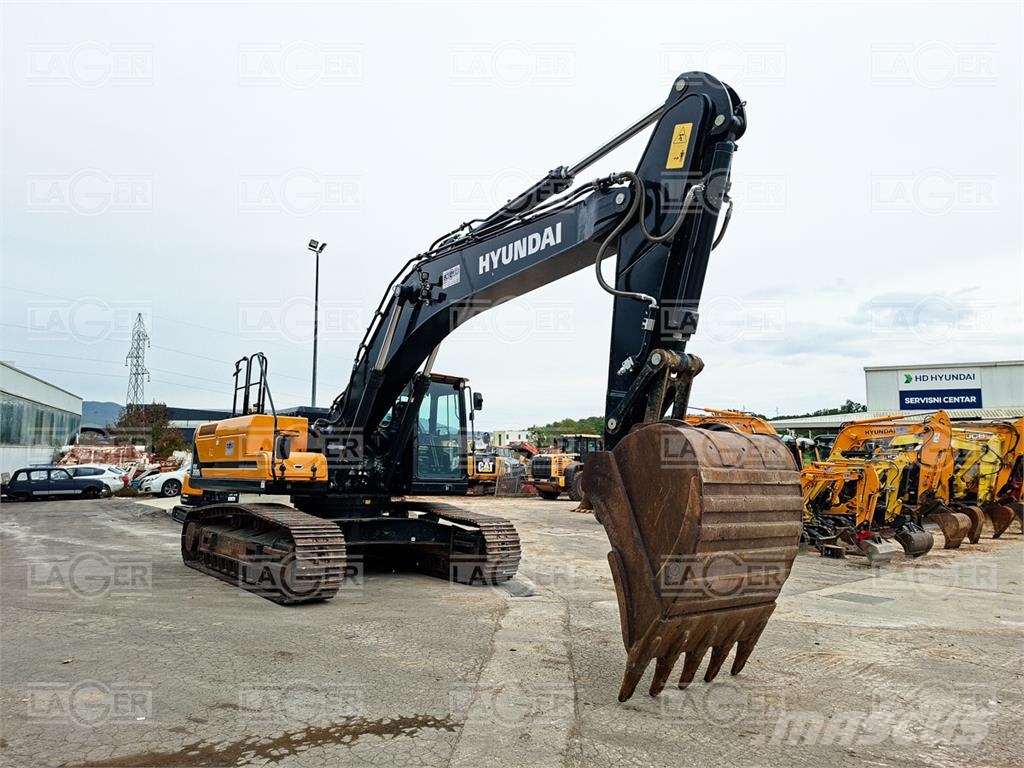 Hyundai HX350L Roomikekskavaatorid