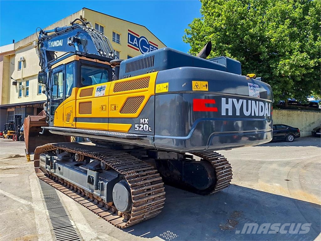 Hyundai HX520L Bageri guseničari