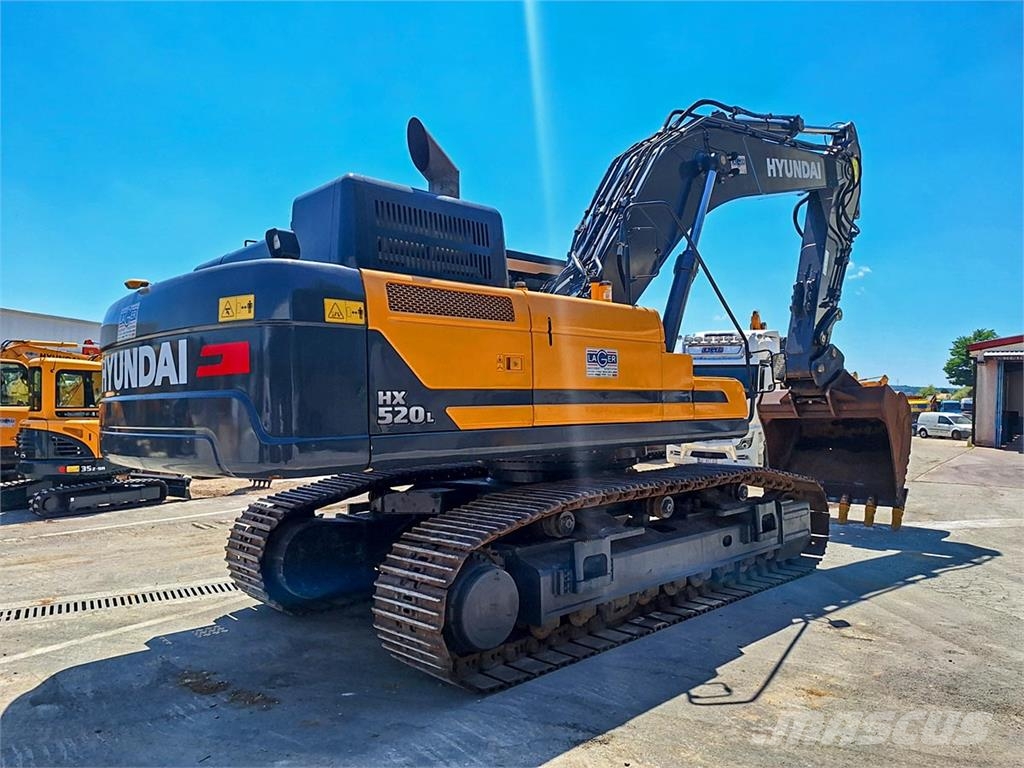 Hyundai HX520L Bageri guseničari