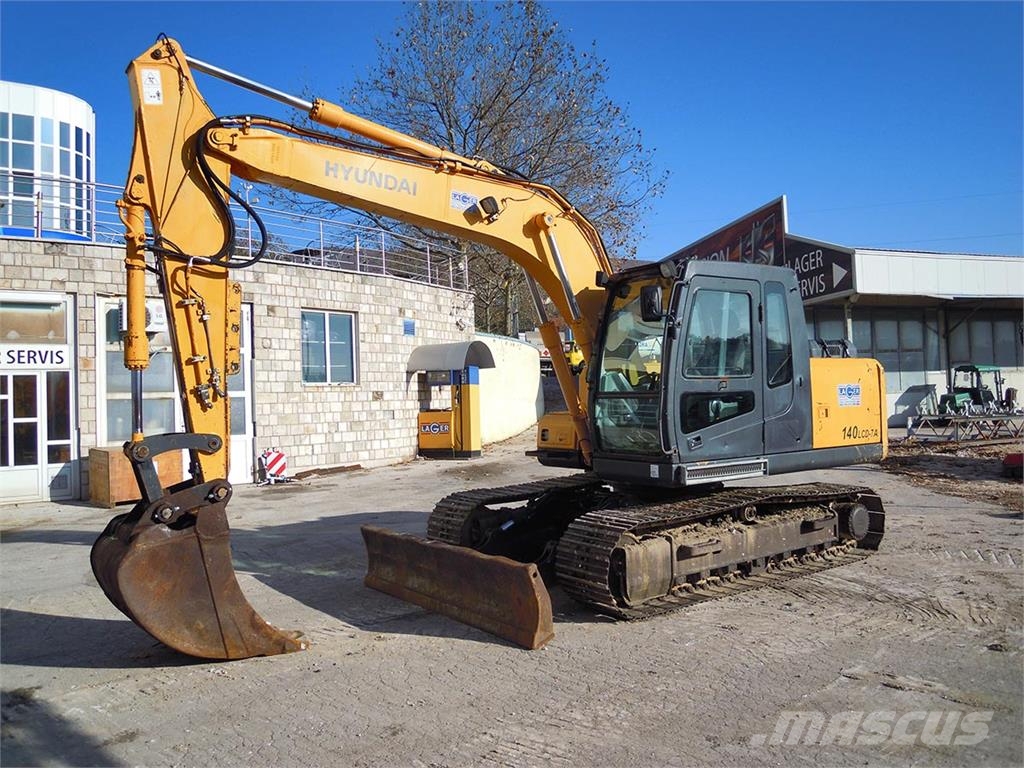 Hyundai R140LCD-7A Excavadoras sobre orugas