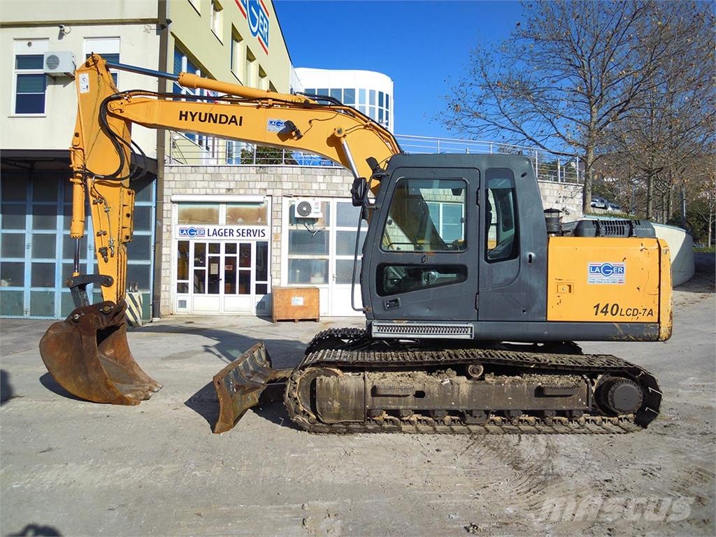 Hyundai R140LCD-7A Excavadoras sobre orugas