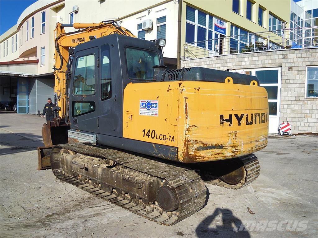 Hyundai R140LCD-7A Excavadoras sobre orugas