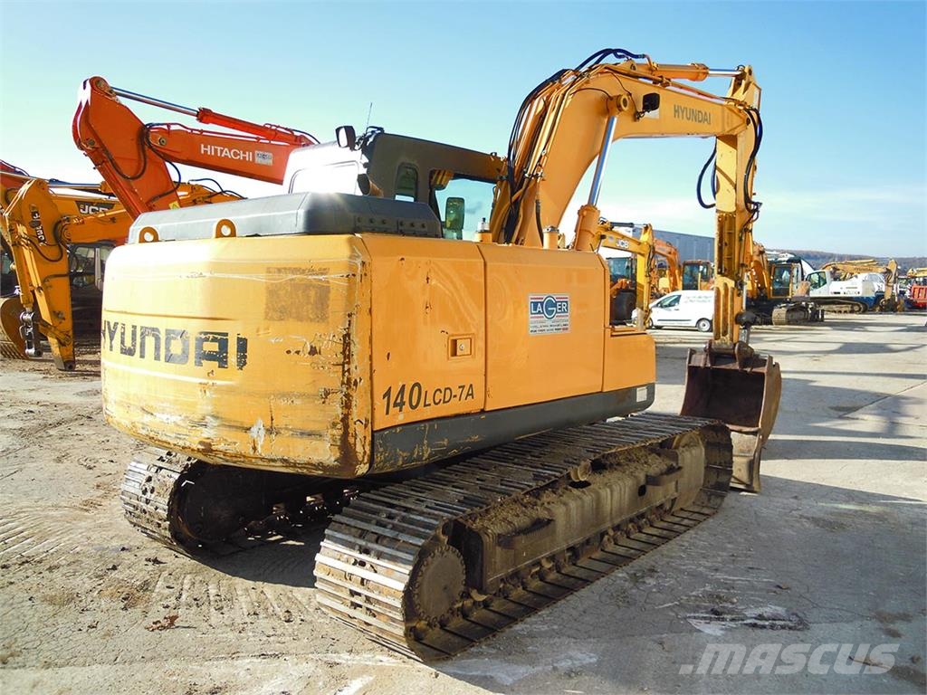 Hyundai R140LCD-7A Excavadoras sobre orugas
