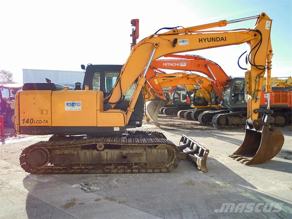 Hyundai R140LCD-7A Excavadoras sobre orugas