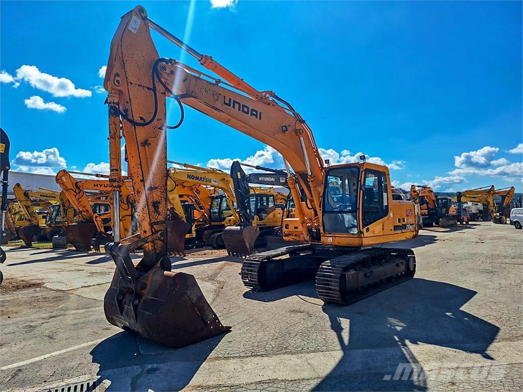 Hyundai R210NLC-7 Excavadoras sobre orugas