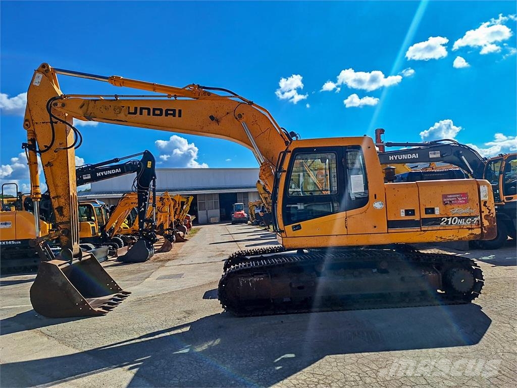 Hyundai R210NLC-7 Excavadoras sobre orugas