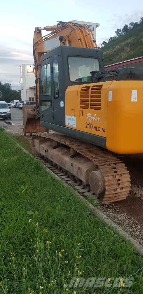 Hyundai R210NLC-7A Excavadoras sobre orugas