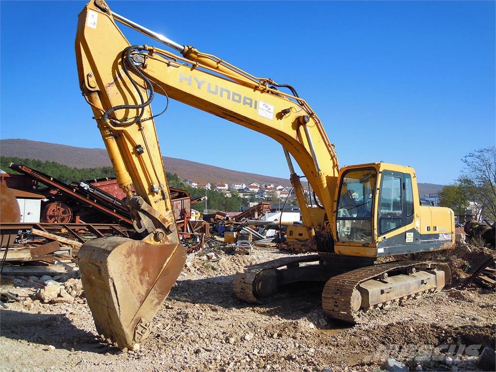 Hyundai R250NLC-7 Excavadoras sobre orugas
