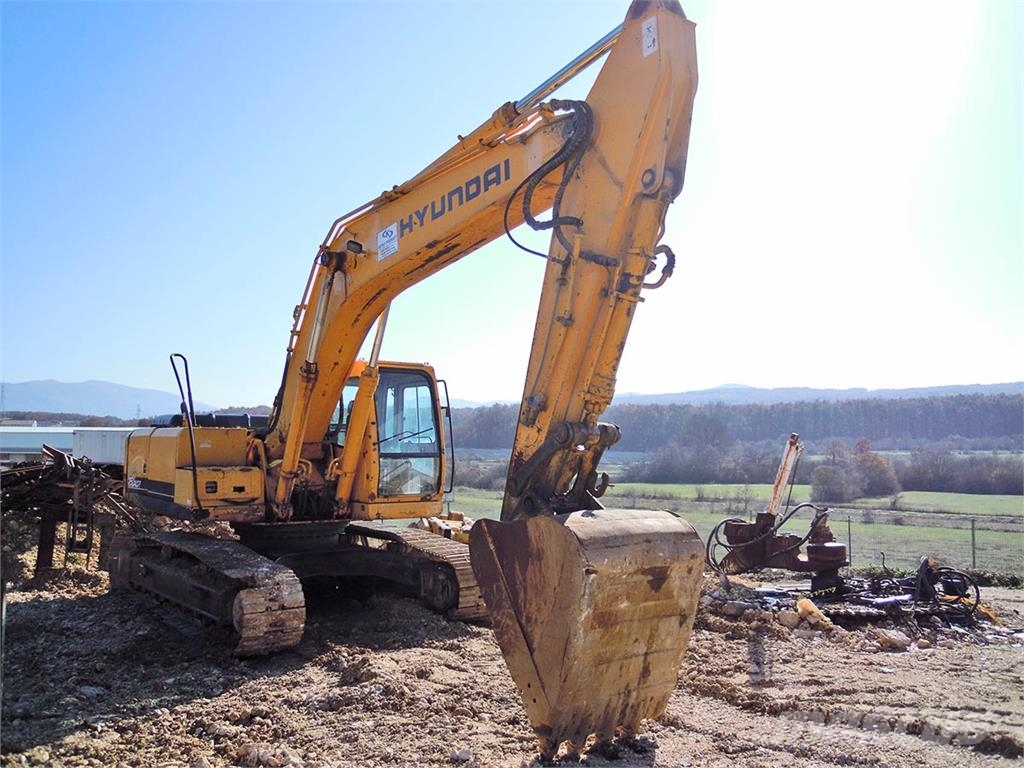 Hyundai R250NLC-7 Excavadoras sobre orugas