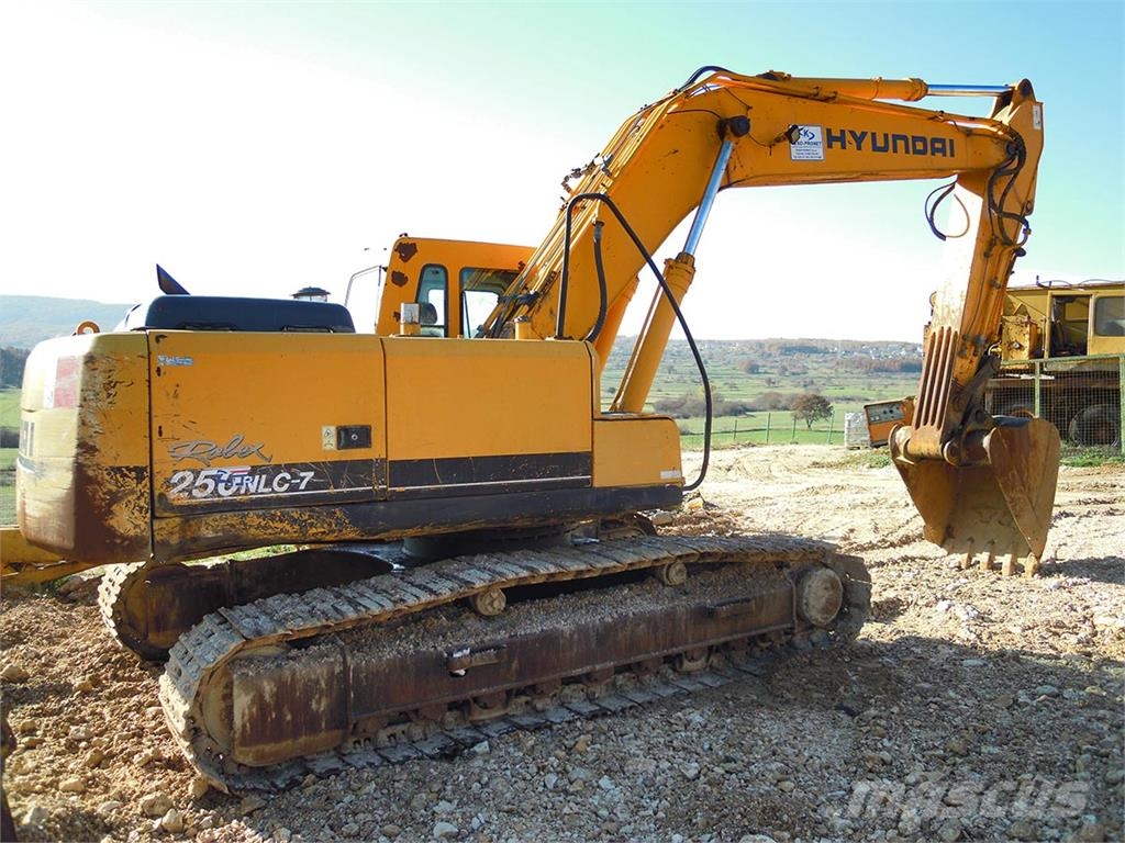 Hyundai R250NLC-7 Excavadoras sobre orugas