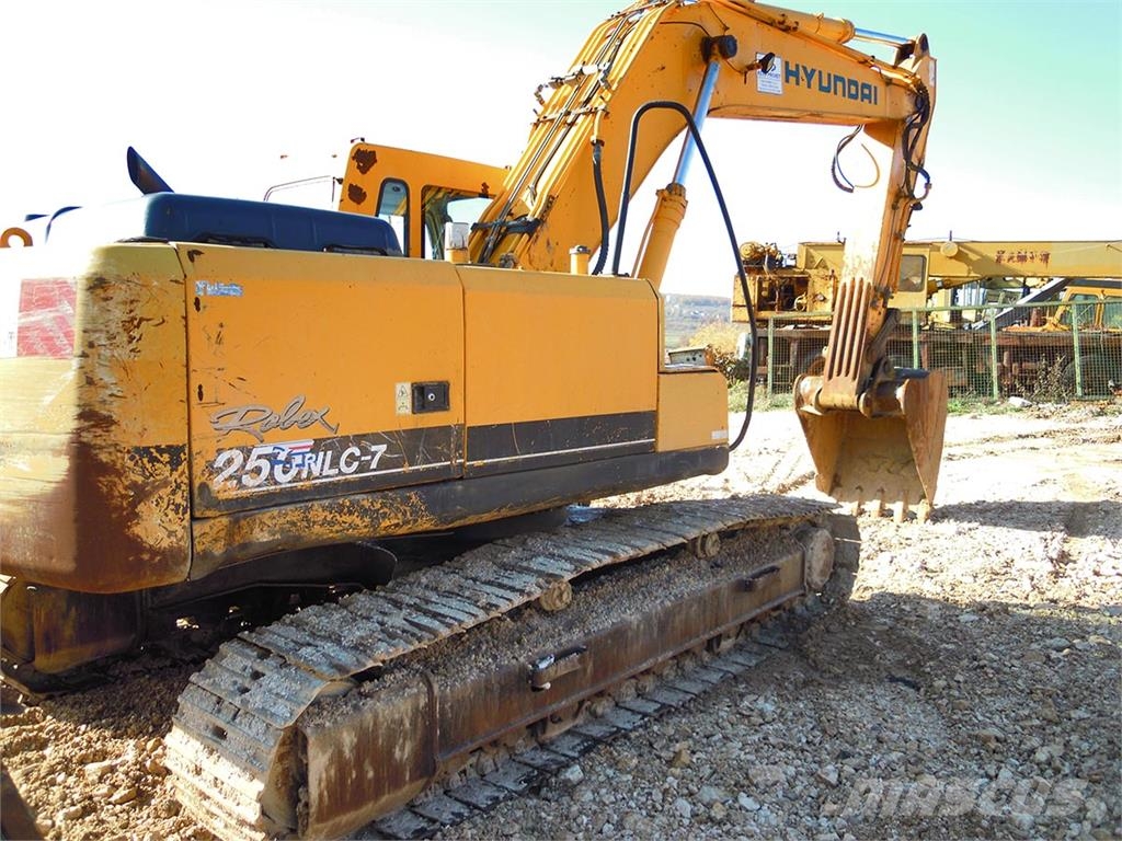 Hyundai R250NLC-7 Excavadoras sobre orugas