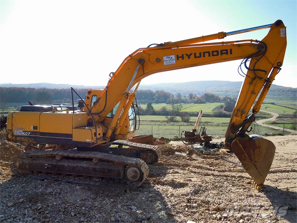 Hyundai R250NLC-7 Excavadoras sobre orugas