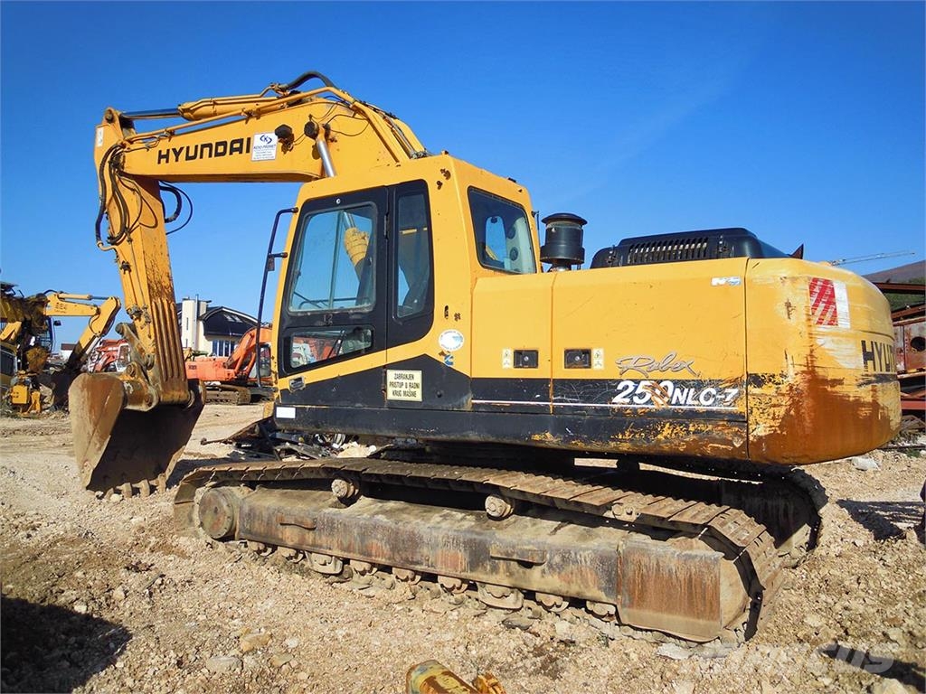 Hyundai R250NLC-7 Excavadoras sobre orugas