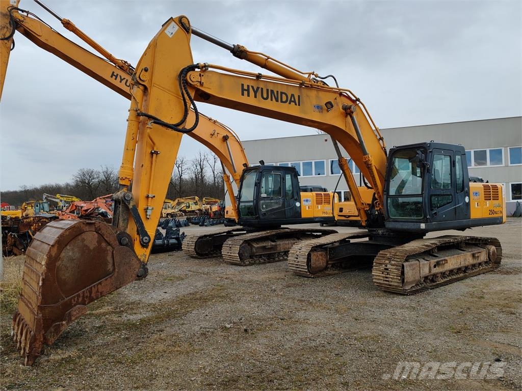 Hyundai R250NLC-7A Excavadoras sobre orugas