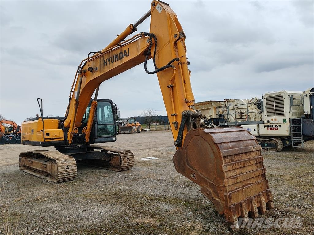 Hyundai R250NLC-7A Excavadoras sobre orugas