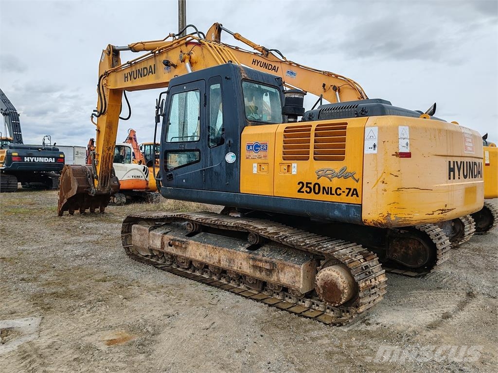 Hyundai R250NLC-7A Excavadoras sobre orugas