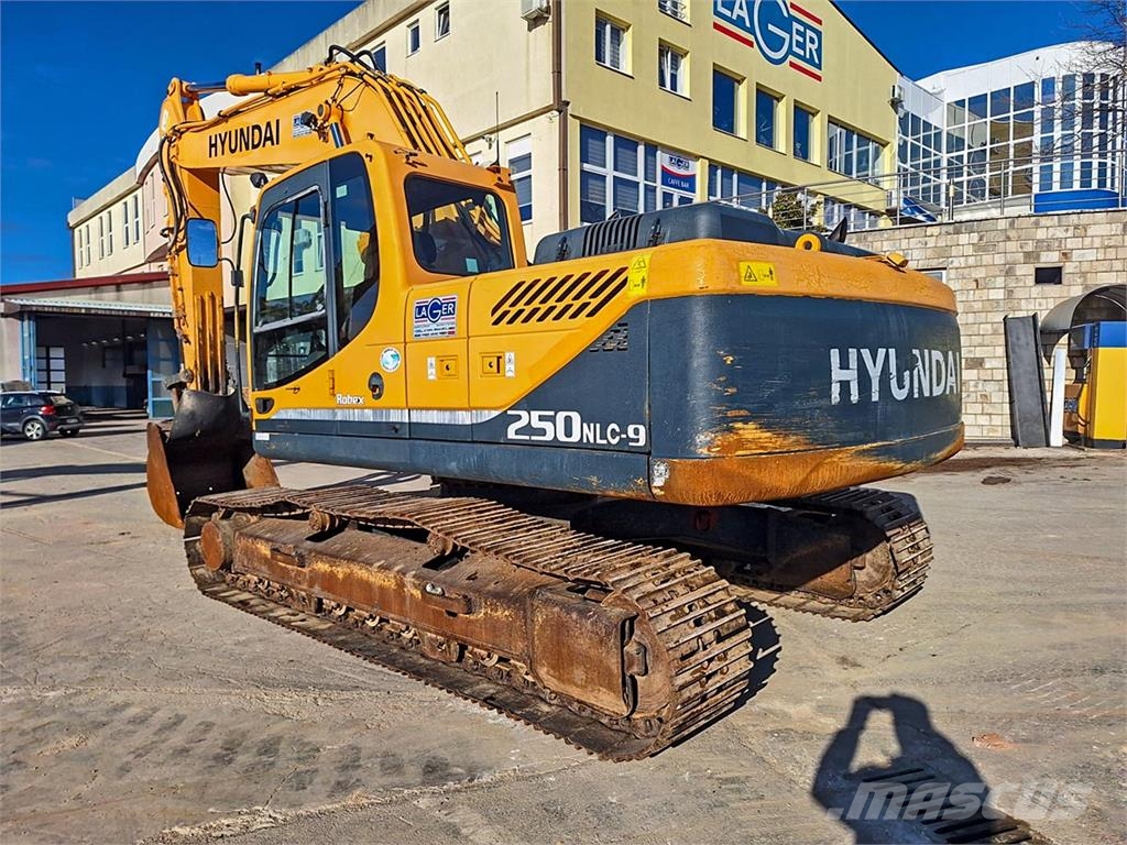 Hyundai R250NLC-9 Excavadoras sobre orugas