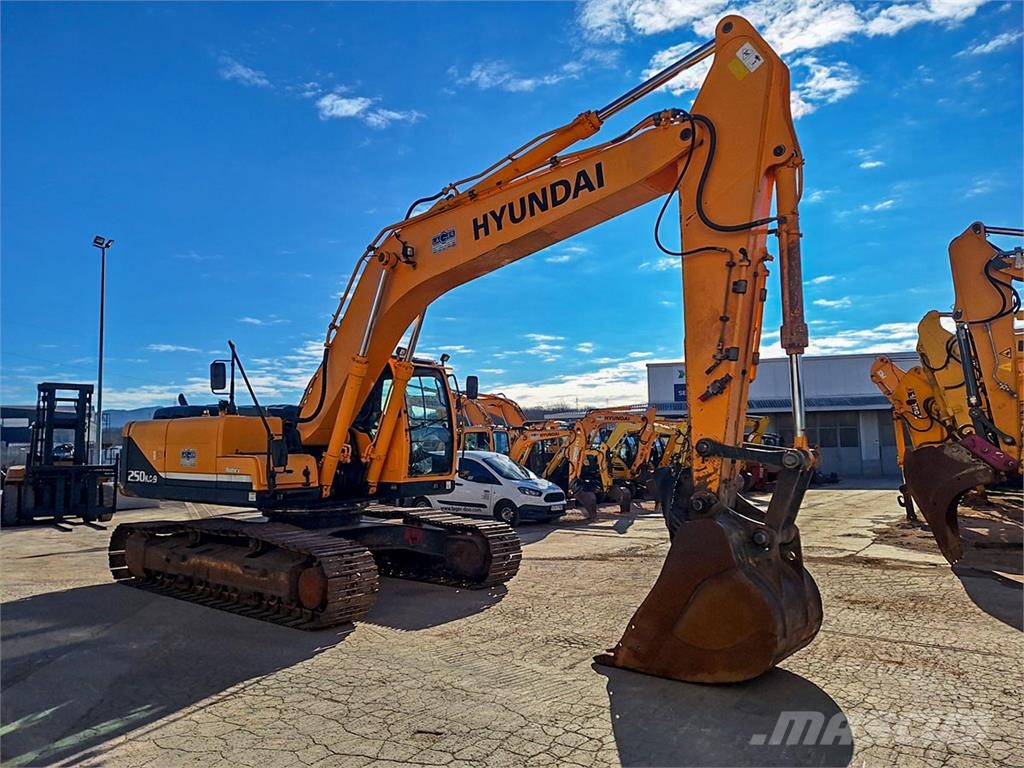 Hyundai R250NLC-9 Excavadoras sobre orugas