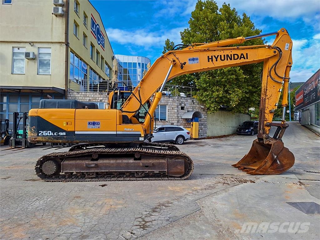Hyundai R260LC-9A Excavadoras sobre orugas