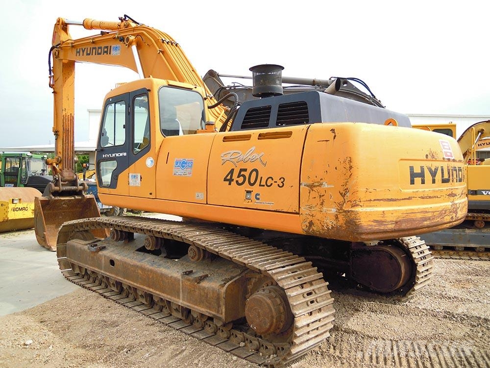 Hyundai R450LC-3 Crawler excavators