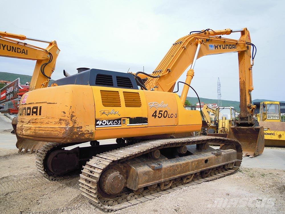 Hyundai R450LC-3 Crawler excavators