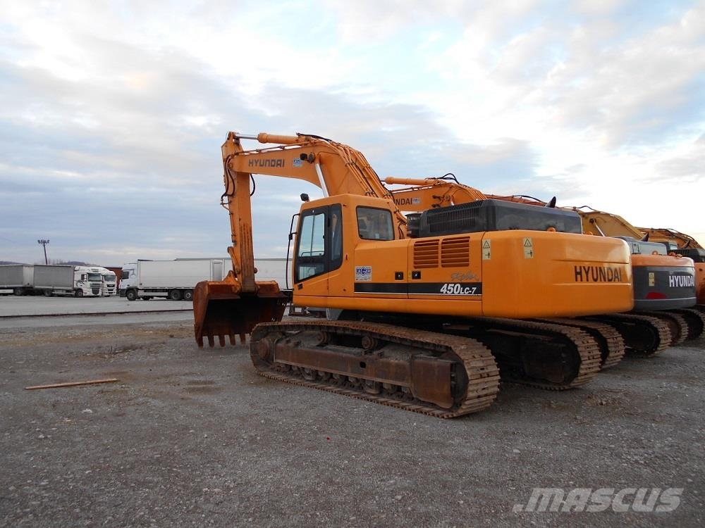 Hyundai R450LC-7 Гусеничные экскаваторы